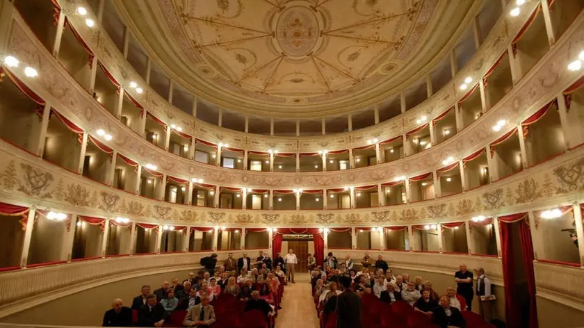Feltre, 28 aprile 2007. Inaugurazione del teatro della sena