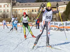 COMPETIZIONE DI SCI NORDICO. prigol eleonora