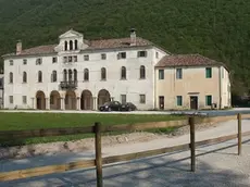 Villa Montalban e la nuova staccionata