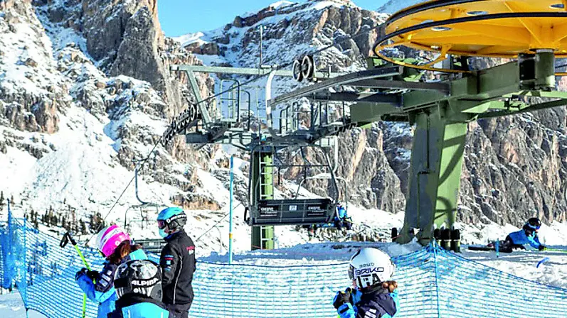 Col Gallina a Cortina