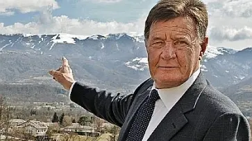 Gerard Luyet, coordinatore del progetto per il Nevegal A destra la zona del piazzale Sul colle dovrebbe nascere l’Accademia dell’accoglienza