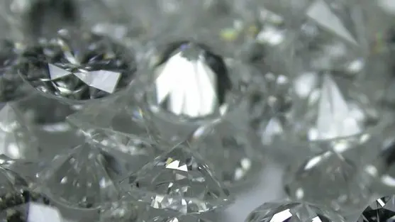 Photo shows the diamonds polished at a diamonds processing factory in Qingdao in east China's Shandong province on 31 July 2009. During the first half of 2009, China imported US$$$ 300 million (212 killion euro) worth of polished diamonds, an increase of 12.7 percent year-on-year. ANSA/STR