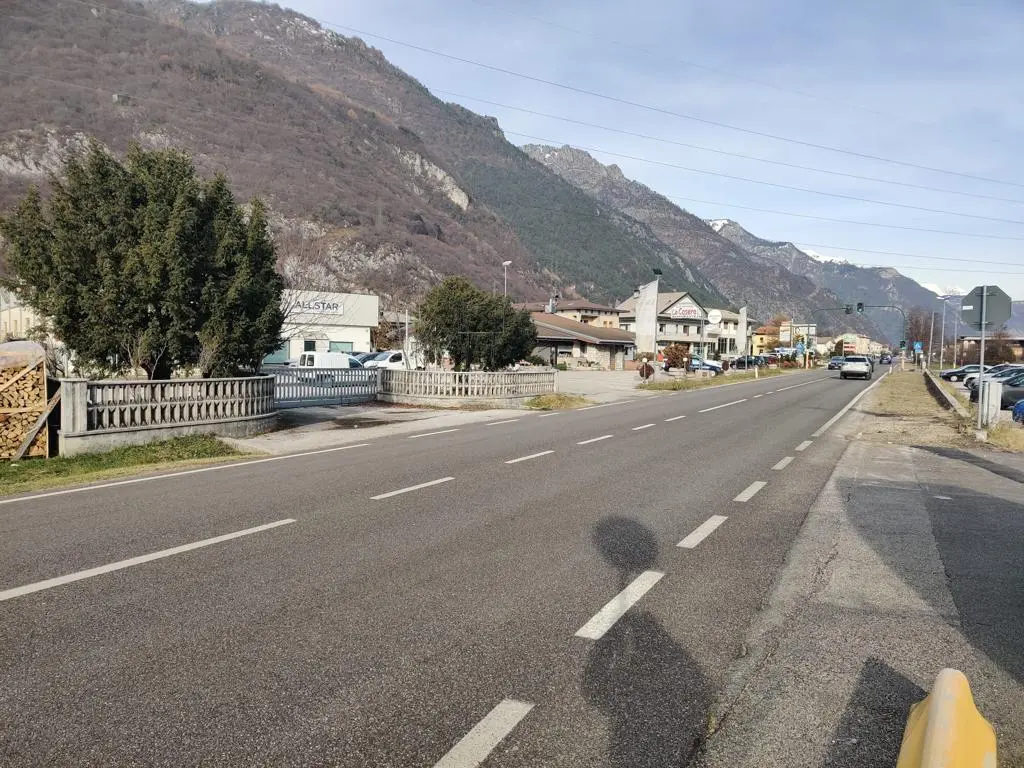 Ponte nelle Alpi, uno scorcio di viale Cadore