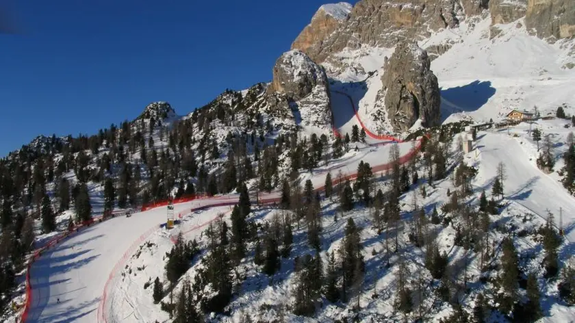 La pista Olimpia delle Tofane