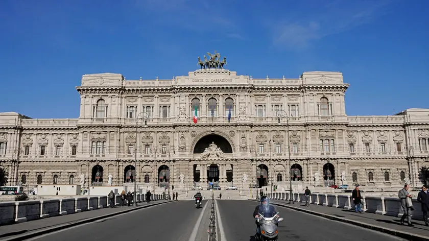 03/02/2011 Roma, il Palazzo di giustizia, sede della Corte di Cassazione