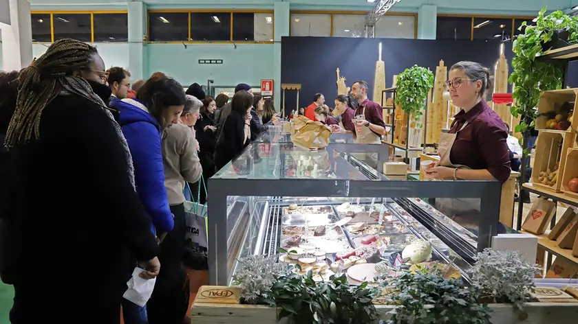 Un momento di una mostra del gelato (Mig) a Longarone