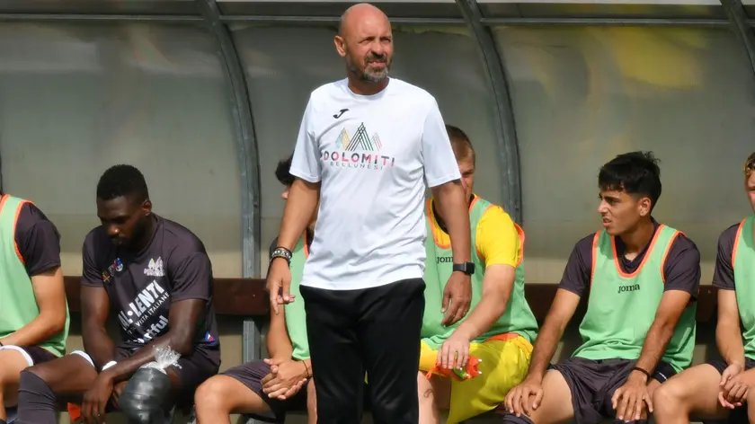 L'allenatore Nicola Zanini