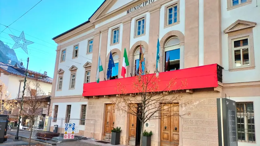 Il municipio di Cortina