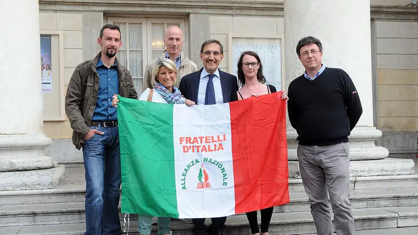 Ptresentazione dei candidati della lista Fratelli d'Italia