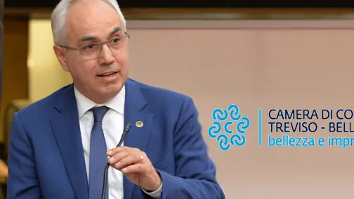 Il presidente Mario Pozza