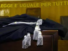 Un'aula di tribunale in un'immagine d'archivio.