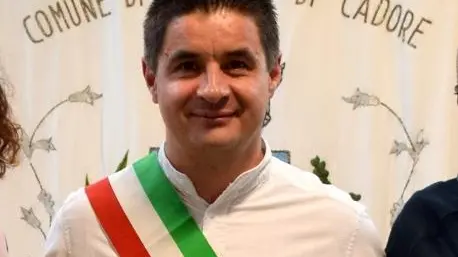 Roberto Santin, sindaco di Ospitale di Cadore
