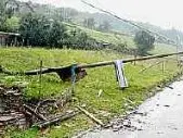 Danni provocati dal tornado