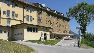 L’ospedale di Pieve di Cadore dove avvenne la visita al bimbo di tre anni