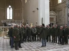 Il Coro Cortina si esibisce in una chiesa aquilana colpita dal terremoto dell’anno scorso