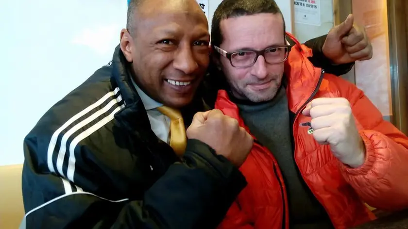 Nino La Rocca con Giorgio Tormen